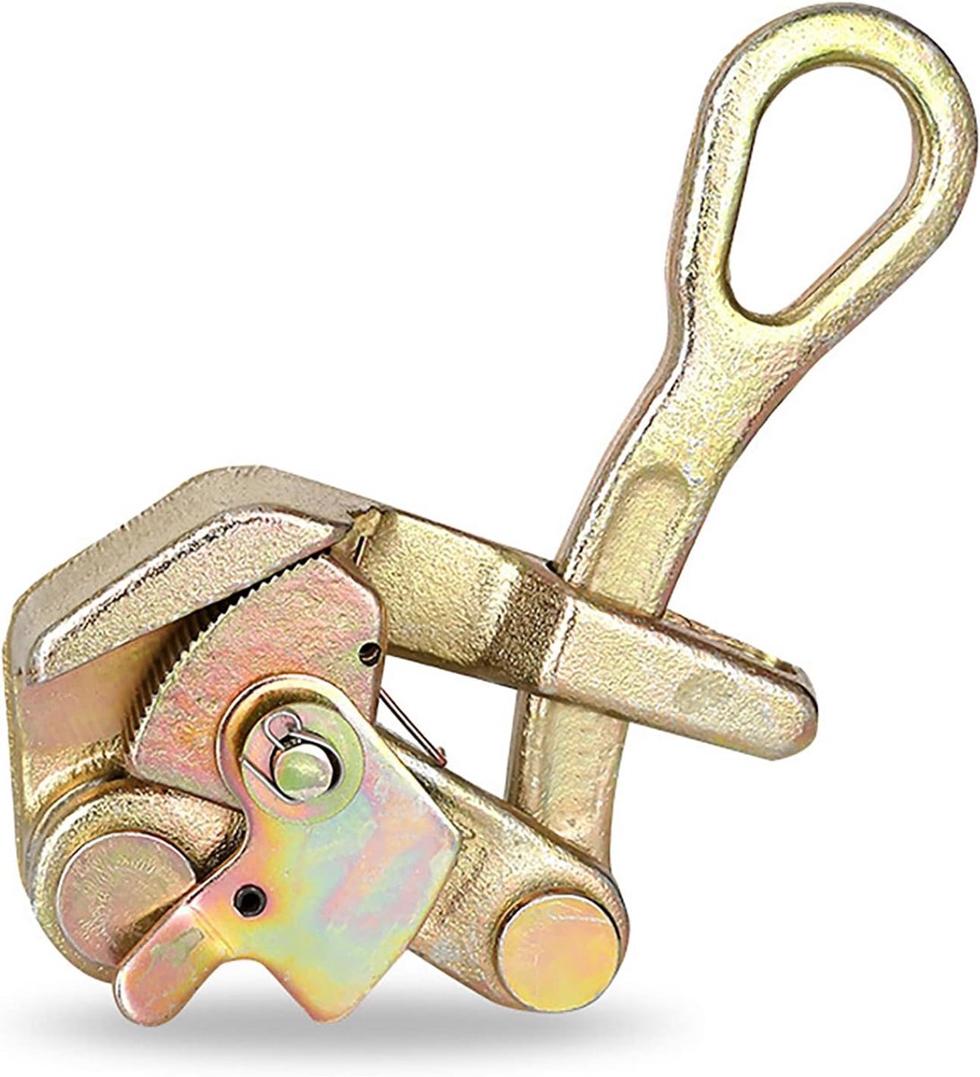 SnelShoppen - Kabelhandgreep, Draadhandgreep, Touwklemhandgreep, Stalen Kabelspanner, Grijptool voor Draad, Stalen Kabelklem 1T Slijtvaste Kabelspanne