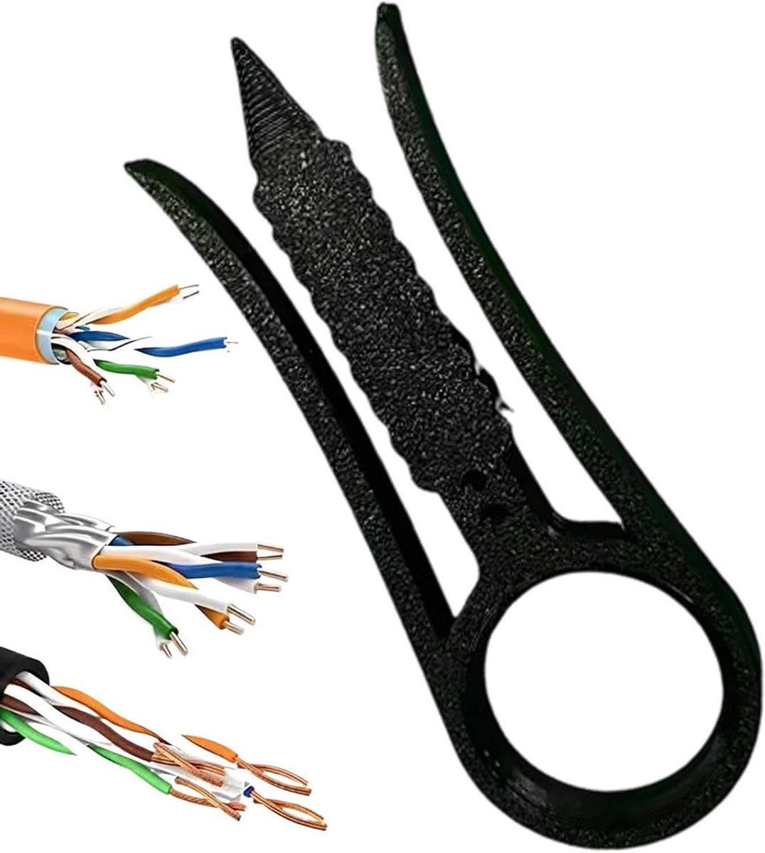 Kabelstriptang - Draadstripper Gereedschap - Elektra Aanleggen - Compact Lichtgewicht - 79 cm - Zwart