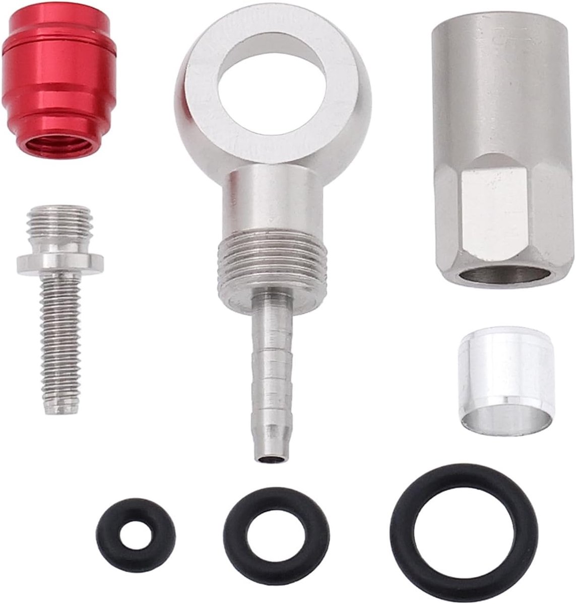 SnelShoppen - Hydraulische Schijfremslang Aansluiting Geschikt voor SRAM LEVEL RED HRD, ETAP S900, Elixir - Eenvoudige Installatie, Onderhoud, Vervang