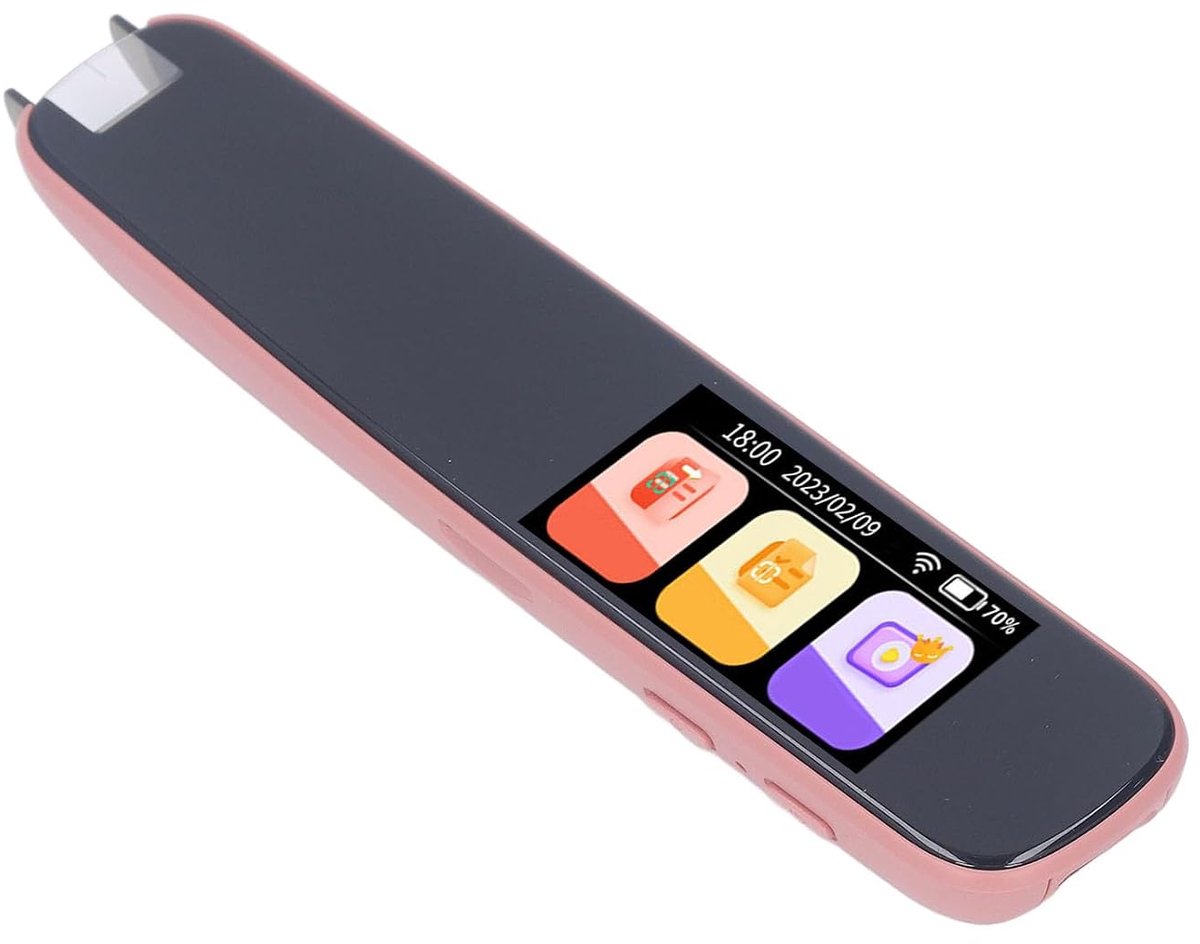 SnelShoppen - Scan Reader Pen voor AI Spraakvertaling, Touchscreen Engelse Leerassistent voor Leerboeken en Onderwijs, OCR Scanning Apparaat voor Leze