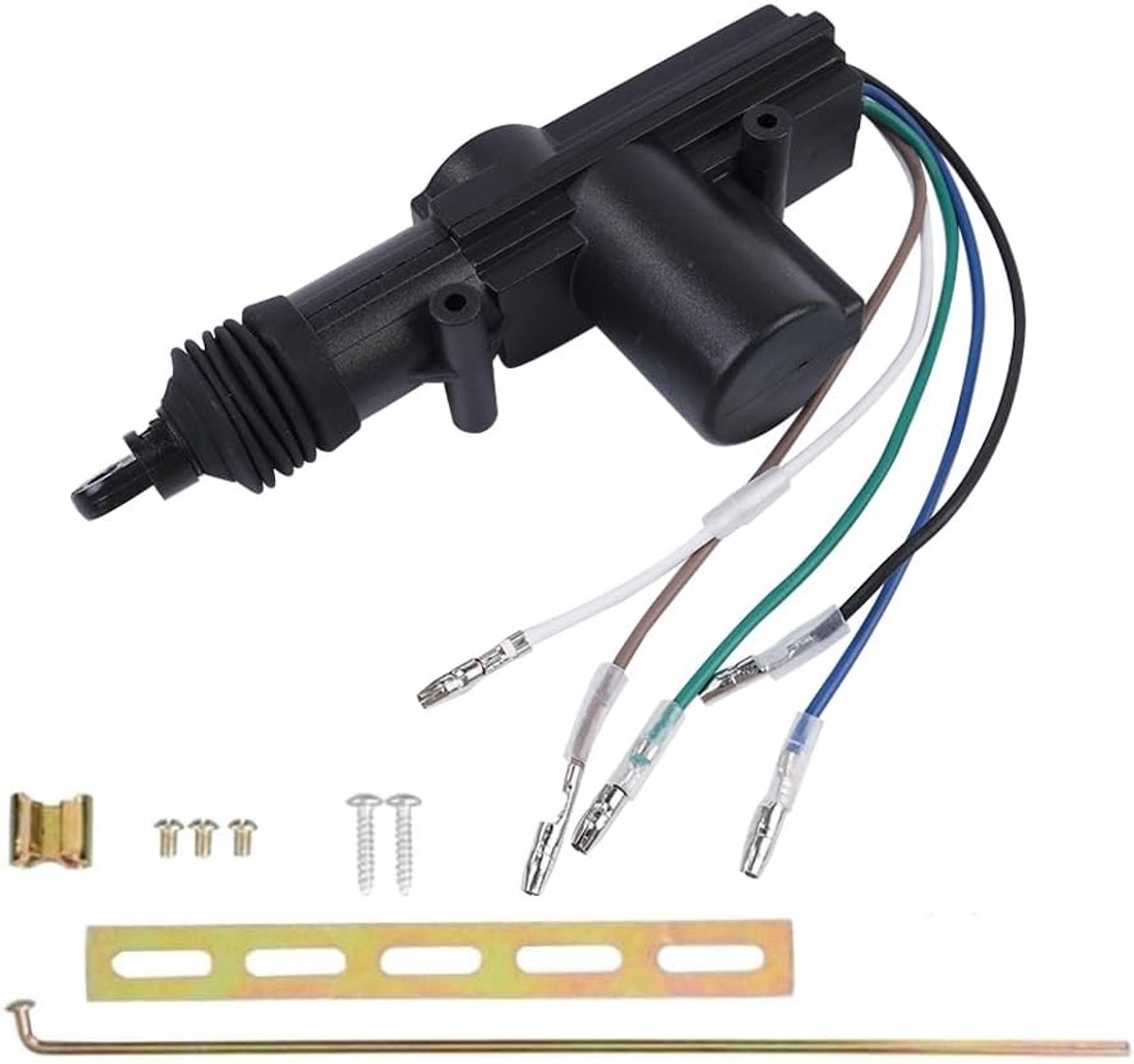 SnelShoppen - Universele Zware Auto Deurslot Actuator - 5 Pin Kabel 12V Centrale Vergrendeling - Betrouwbare Beveiliging voor Auto's
