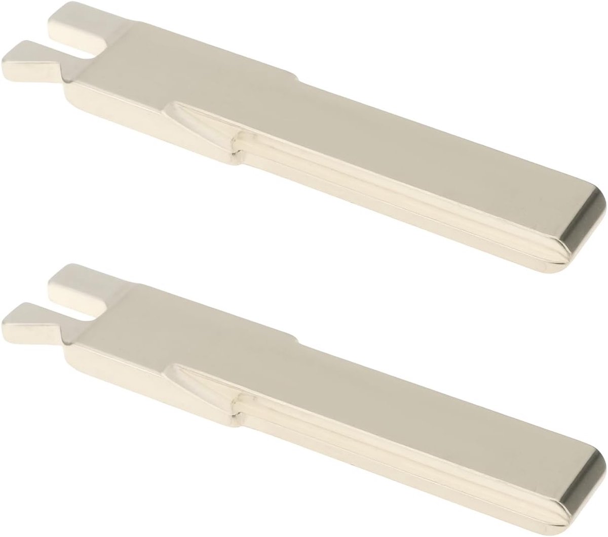 SnelShoppen - 2 Stuks Auto Sleutelmessen HAA HU66 Geschikt voor Porsche 911 997 996 987 Cayman Boxster 2+3 Knoppen Sleutels