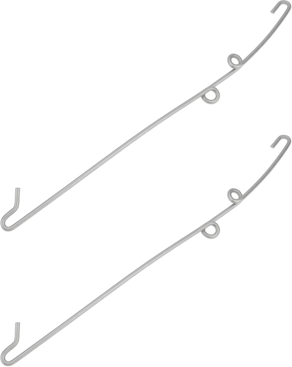 SnelShoppen - 2Pcs Rollergeleider RVS Spring Compatibel met Siegenia PSK 160 200 voor Schuifdeuren en Schuiframen, Corrosiebestendig, 128x18x1.5 mm
