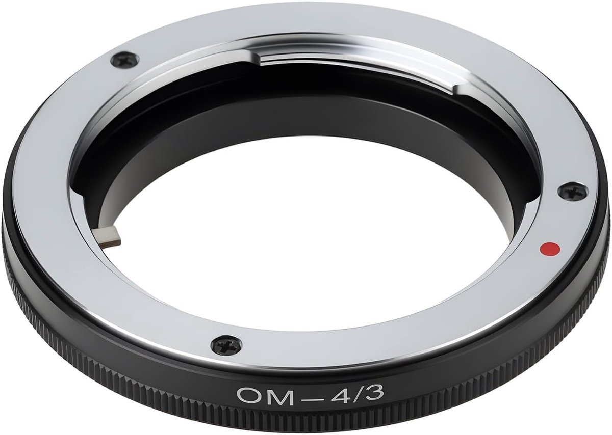 SnelShoppen - OM-4/3 Camera Lens Adapter Ring voor Olympus - Compatibel met E-620, E-600, E-510, E-500 en meer - Perfect voor Fotografie Enthousiastel