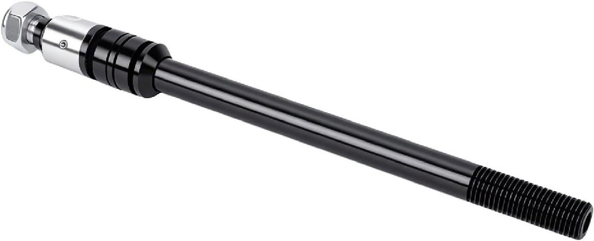 Fietskar Steekas - Fietsas Adapter - Fietsen Monteren - Verstelbare Lengte - 160-178mm M12x1.5 - Aluminiumkleur