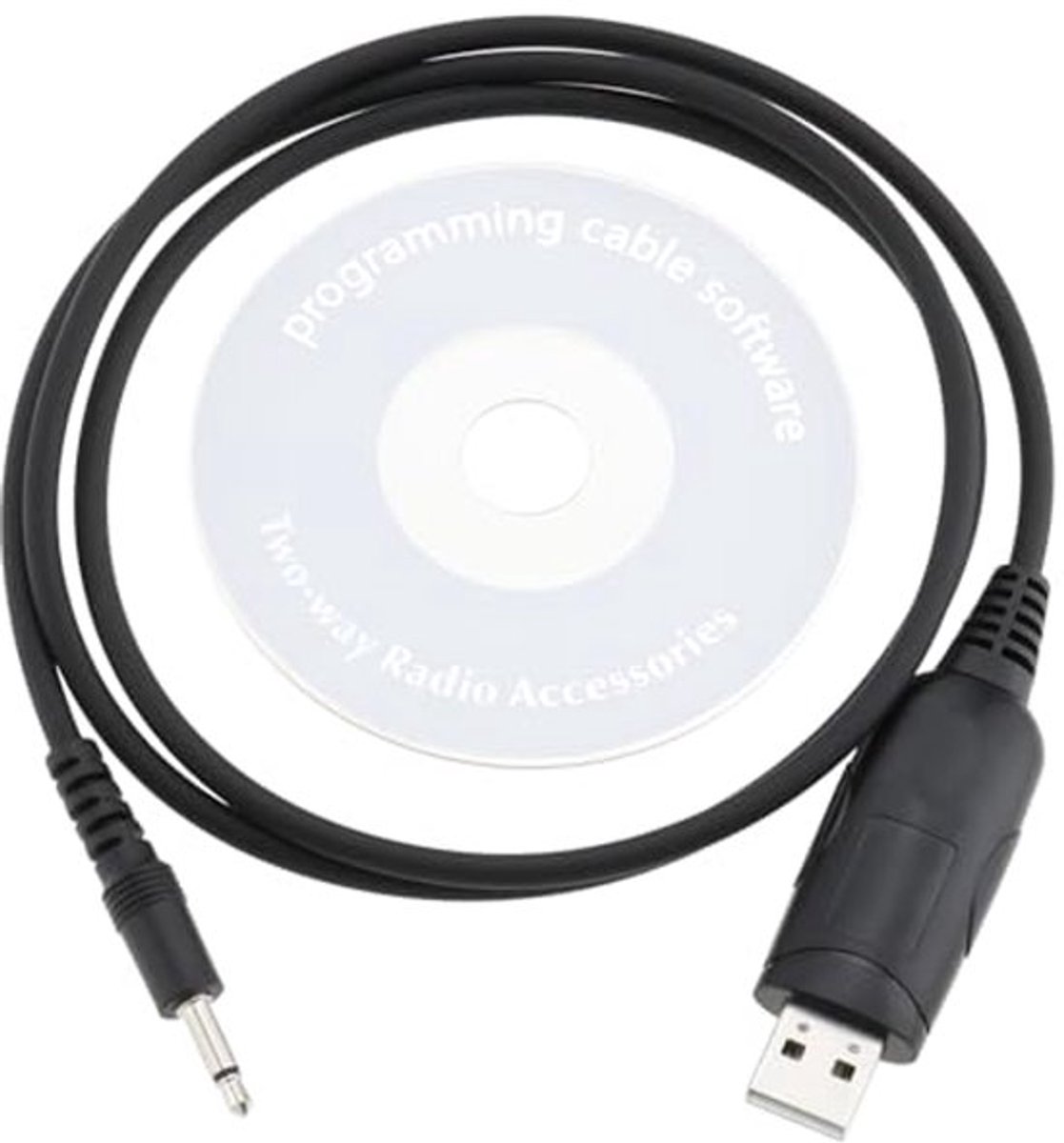 1 stuk radios CT-17 USB programmeerkabel CI-V CAT interface kabel compatibel met ICOM radio IC-7000 IC-7300 IC-7400 IC-7600 IC-7700 IC-7800 mobiele radio, 1m