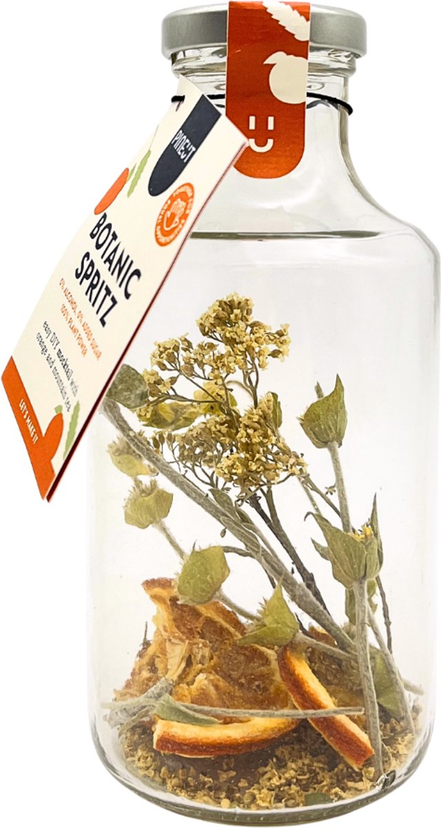 Pineut Botanic Spritz Mocktail - Orange, Elderflower - Alcoholvrije Cocktailmix - Biologisch