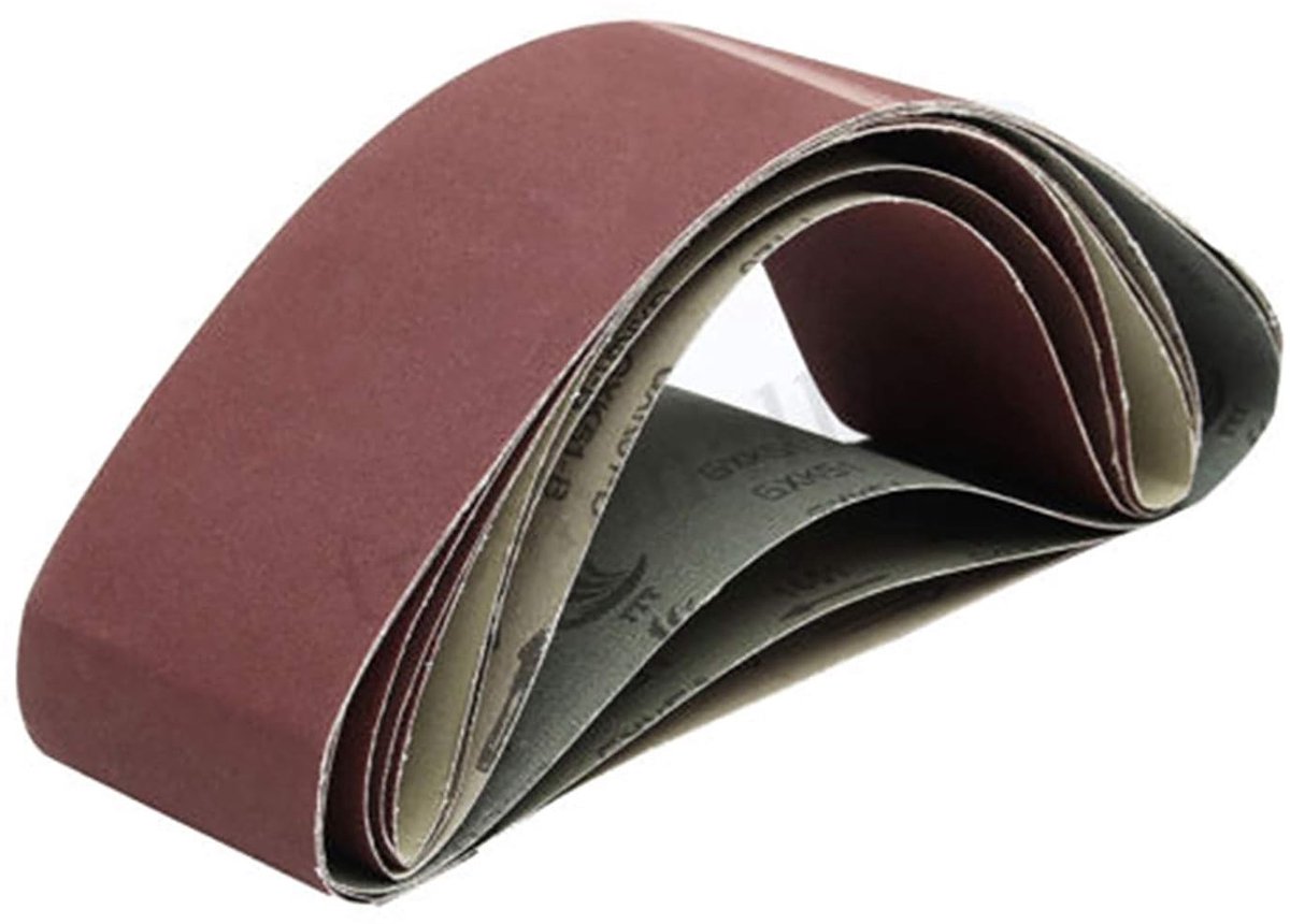 Sanding Belts voor Bandschuurmachine - 5 Stuks, 50mm x 686mm, 100 Korrel, Schuurpapier, Schuren, Gereedschap
