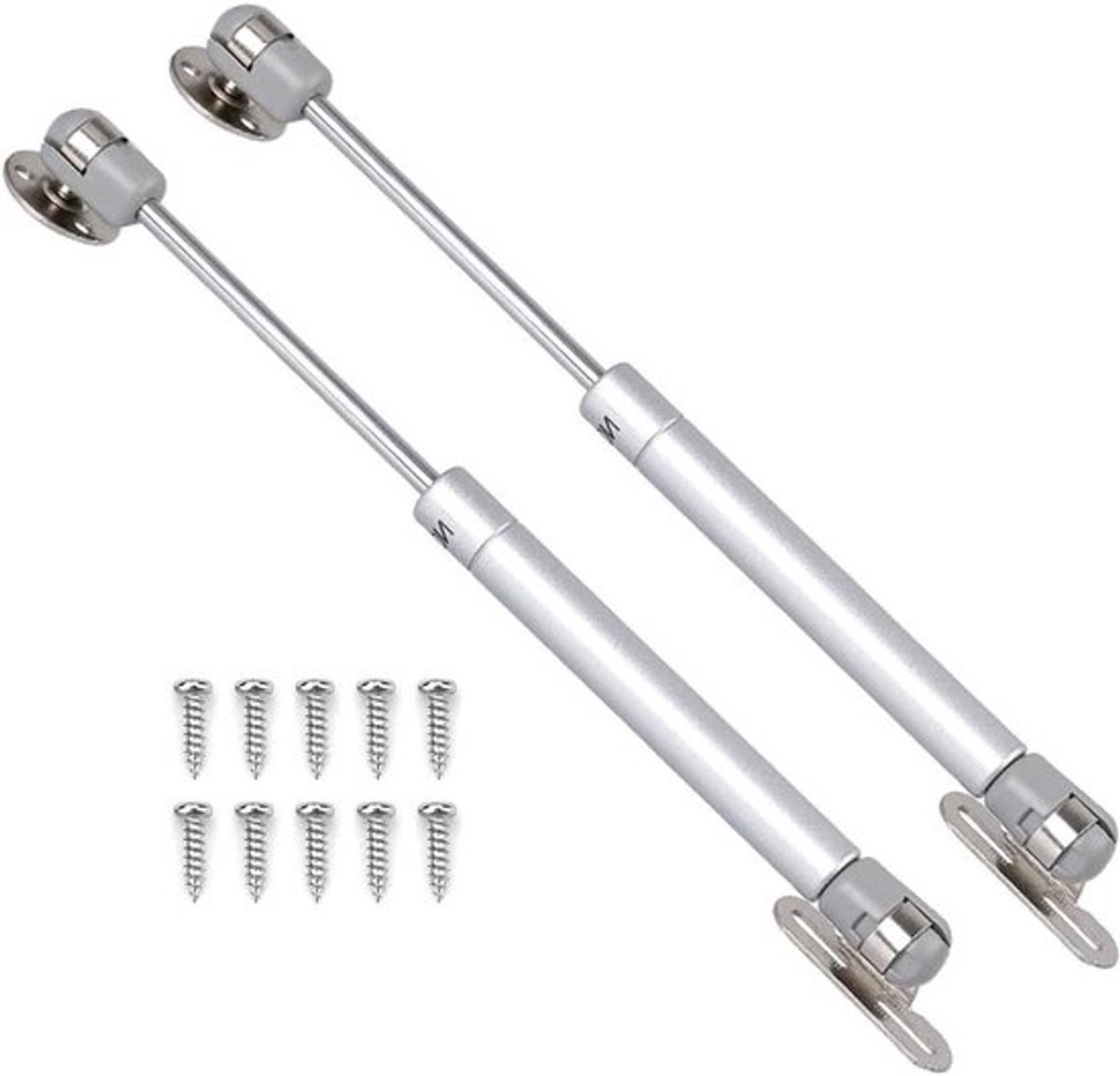 Gas Hydraulische Stut Stay Lift Scharnier Zuigerarm Demper 100N - Soft Close Ondersteuning voor Zware Klepdeur, Grote Toy Box en Kastdeur