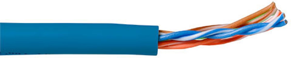 ACT EP356B CAT5E U/UTP Patchkabel Soepel Blauw - 305 meter