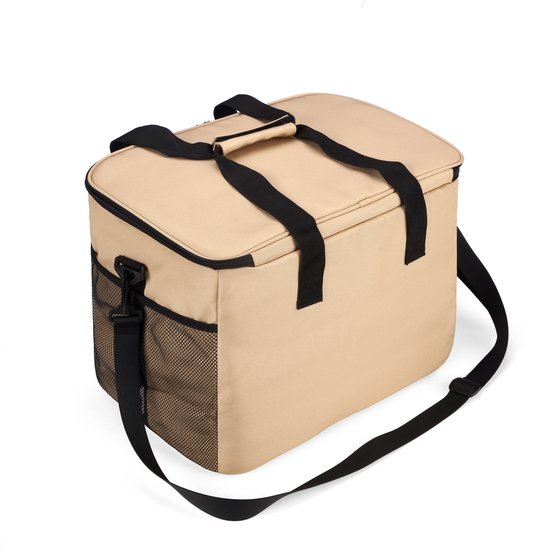 Packaway 4 Laags Geïsoleerde Lunchtas - 40 liter Koeltas - Beige van Packaway — afbeelding 3