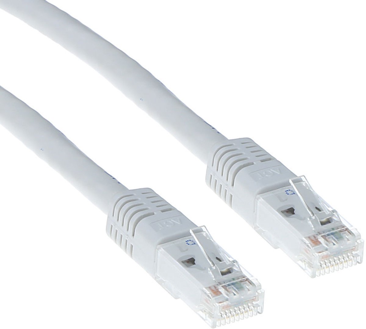 ACT IB9320 U/UTP CAT6A Patchkabel Wit - 20 meter