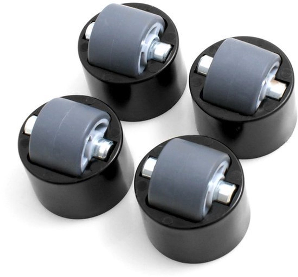 Meubelwielen - Set van 4 - Rol-Ã˜ 25 mm - Draagkracht 50 kg