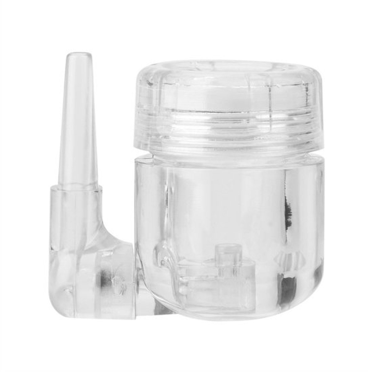 Aquarium U-vormige CO2-diffuser, aquarium terugslagklep CO2-systeemklep bellenteller 4-in-1 voor CO2-diffuser beplant