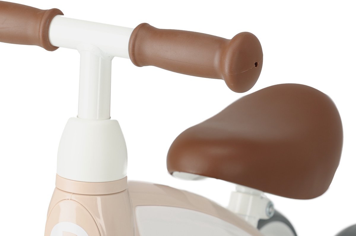 Qplay Cutey Loopfiets - Peuter Balansfiets - Lichtgewicht - Beige thumbnail 3