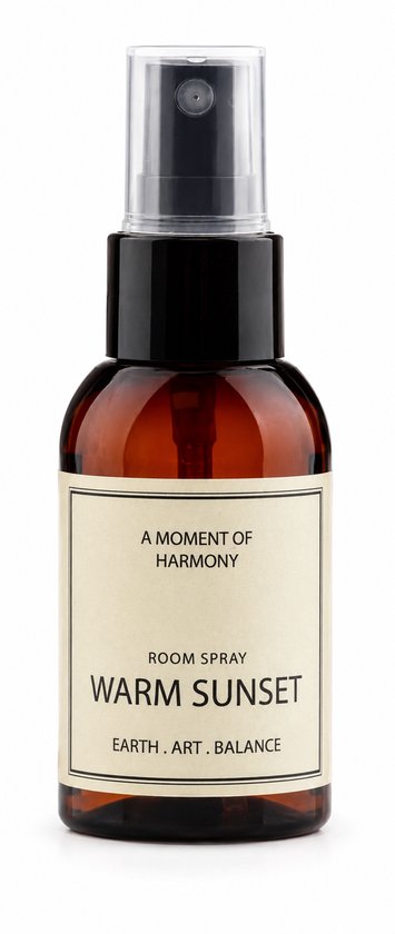 Roomspray Warm Sunset 50 ml – Luxe Interieurspray – Langdurige Huisparfum – Geurverfrisser voor Woonkamer, Slaapkamer, Badkamer & Toilet Roomspray Warm Sunset 50 ml – Luxe Interieurspray – Langdurige Huisparfum – Geurverfrisser voor Woonkamer, Slaapkamer, Badkamer & Toilet