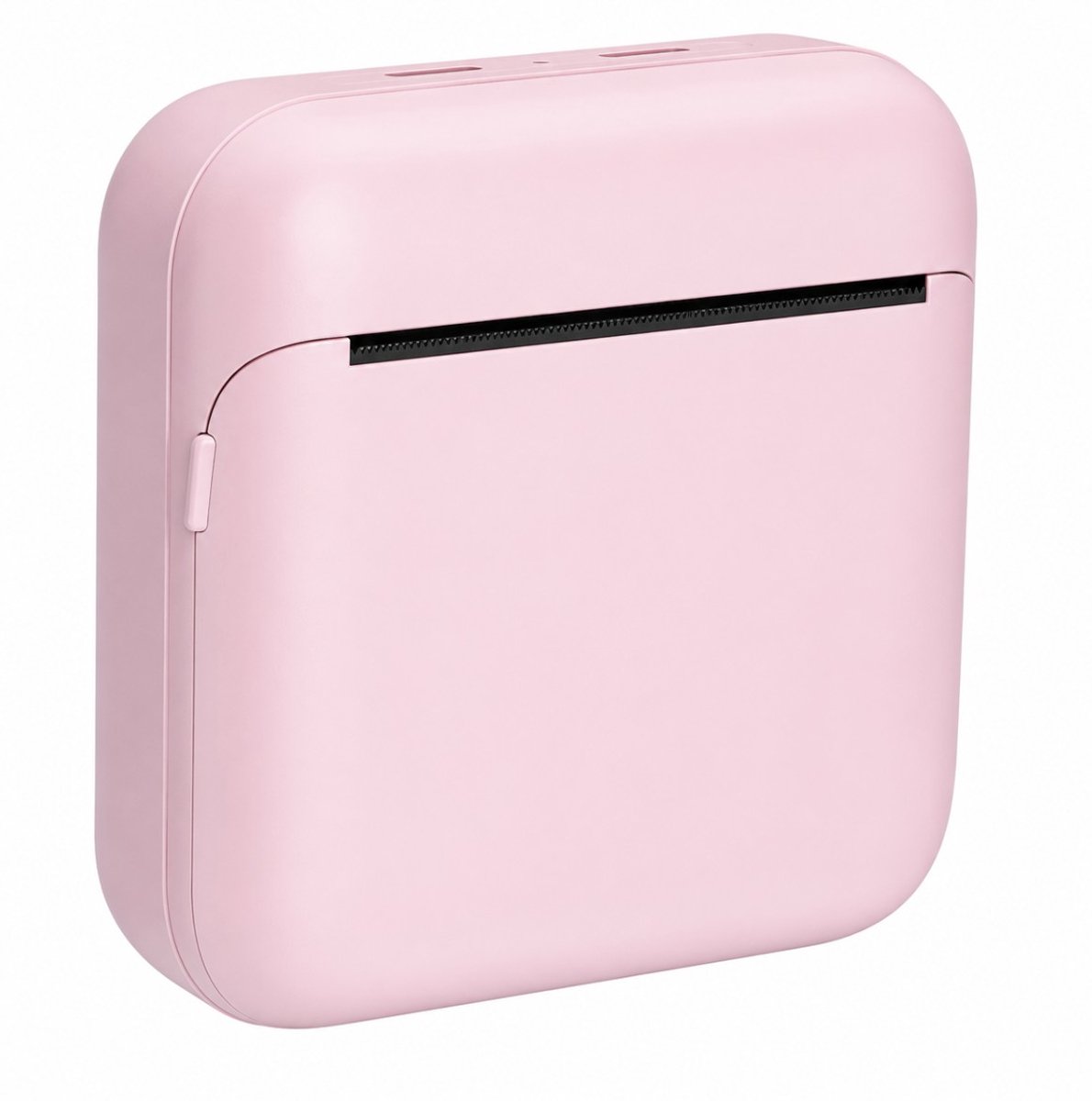 BSS® Mini Printer - Fotoprinter - Fotoprinter Voor Smartphone - Labelprinters - 8.5 x 8.5 x 4,0 cm - Roze