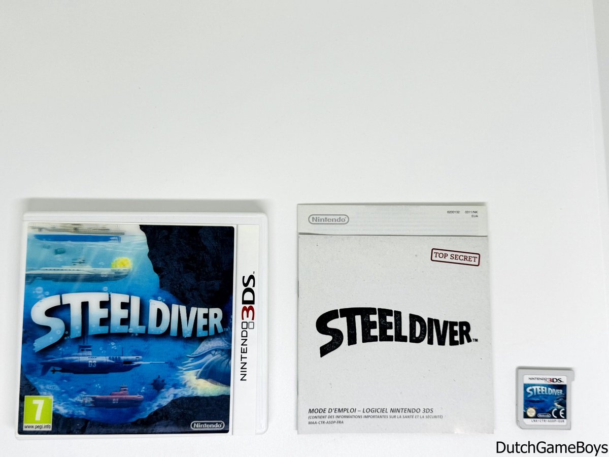 Nintendo 3DS - Steel Diver - FRA