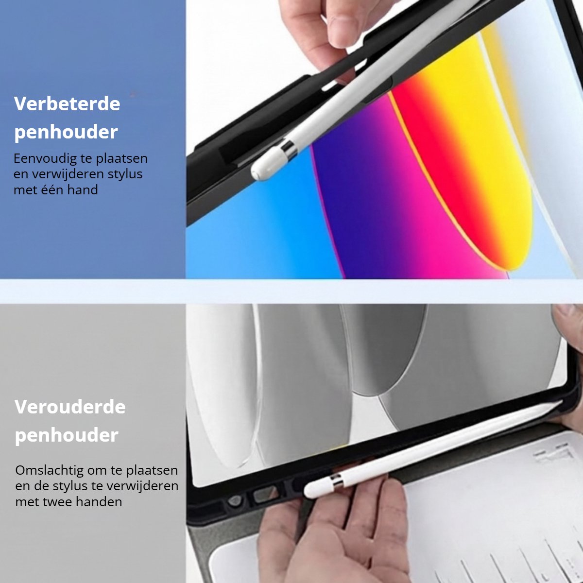 TRANSNECT - Tablet Toetsenbord Hoes - Geschikt voor Apple iPad 11 2025 A16 / iPad 10e generatie (2022) 10.9 inch - QWERTY Bluetooth Keyboard Bookcase - Zwart — cadeau in Telefoon & Tablet - foto 8