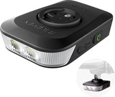 RAVEMEN FR1100SE fietskoplamp 1100 lumen-270° brede lichtbundel compatibel met Garmin/Wahoo/Bryton fietscomputers- ideaal voor nachtelijke stadsritten en waarschuwing overdag-6 standen