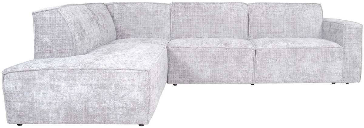 Home67 Hoekbank Kick Cremona 02 Naturel - Links - Moderne Design Loungebank in Hotel Chique Stijl