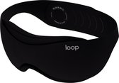 Loop Eclipse™-slaapmasker – Premium lichtblokkerend oogmasker voor slapen, reizen, dutjes en zijslapers | Diepere duisternis voor meer rust | Sluit aan op het gezicht met ruimte voor je wimpers | Zwart