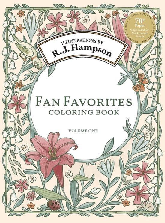 Fan Favorites Coloring Book - cover