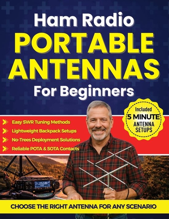 Ham Radio Portable Antennas for Beginners - cover