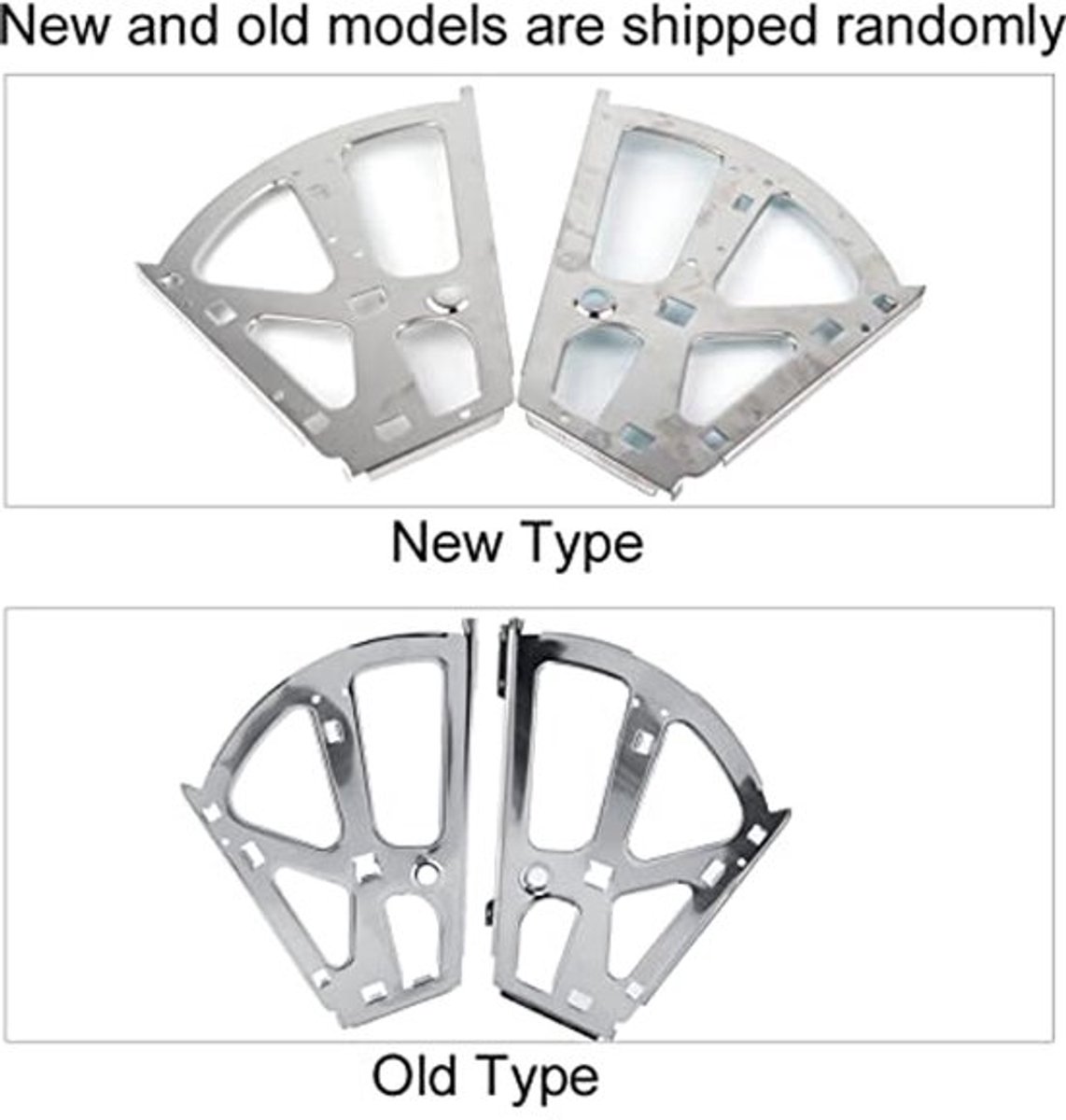 2 Stuks RVS Schoenen Chest of Drawers Scharnieren, Vervangingsonderdelen voor Keuken Woonkamer Schoenopbergkast Flip Frame Scharnieren Meubelonderdelen Hardware (Dubbele Laag)