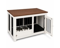 Pawsource Hondenbench Meubel - Metaal/Hout - XL - 100 x 60 x 72 cm