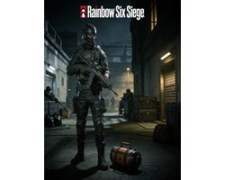 Luxe Metalen Wanddecoratie 30x40cm - Rainbow Six Siege - Operator - Tactical Shooter - Metalen Poster 40x30cm