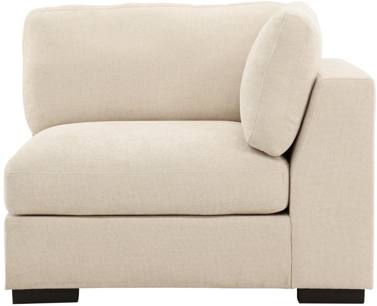 Salerno bankmodule hoek V beige.