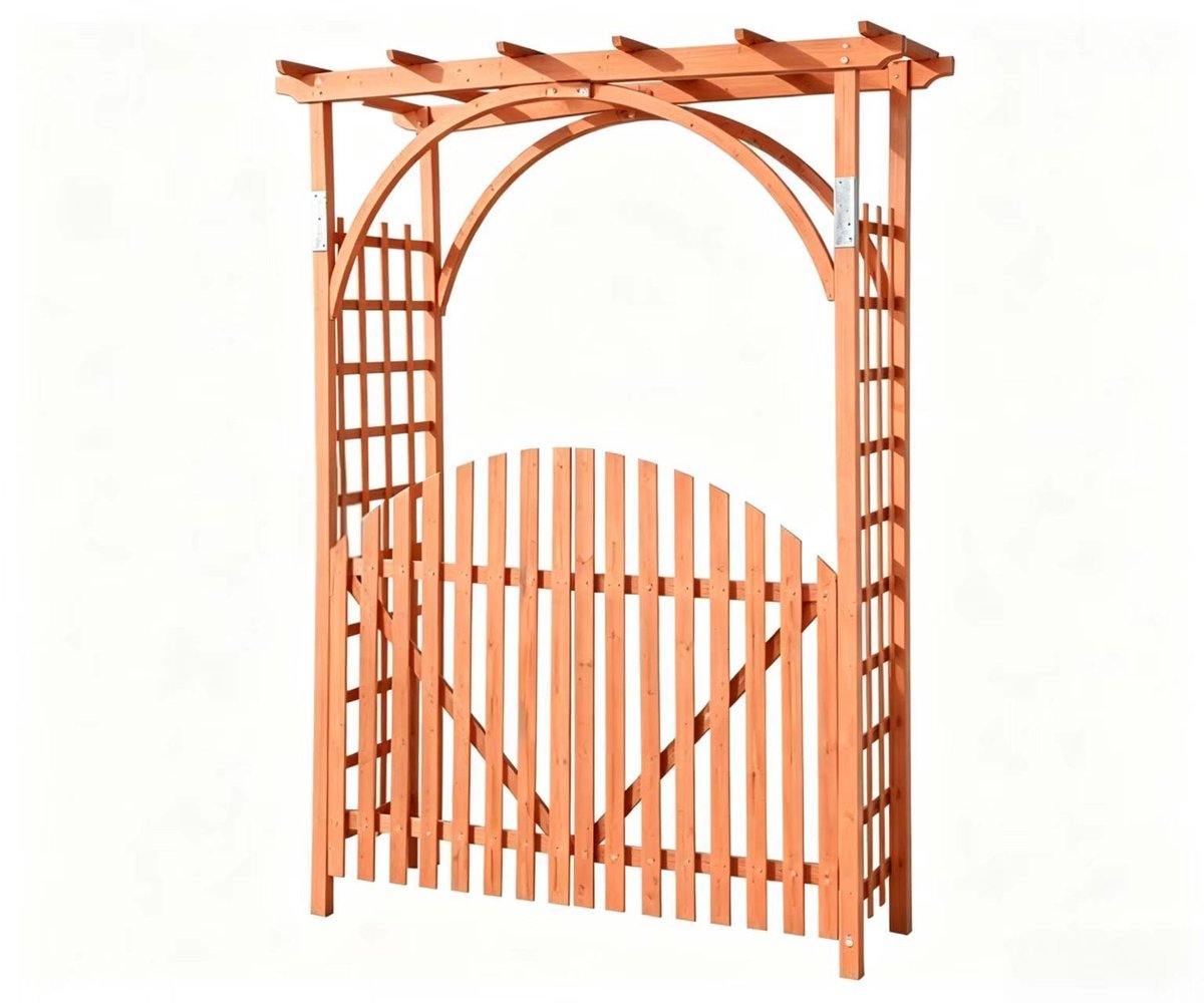 Tuinboog - 161 x 60 x 216 cm - massief - weerbestendig - Oranje