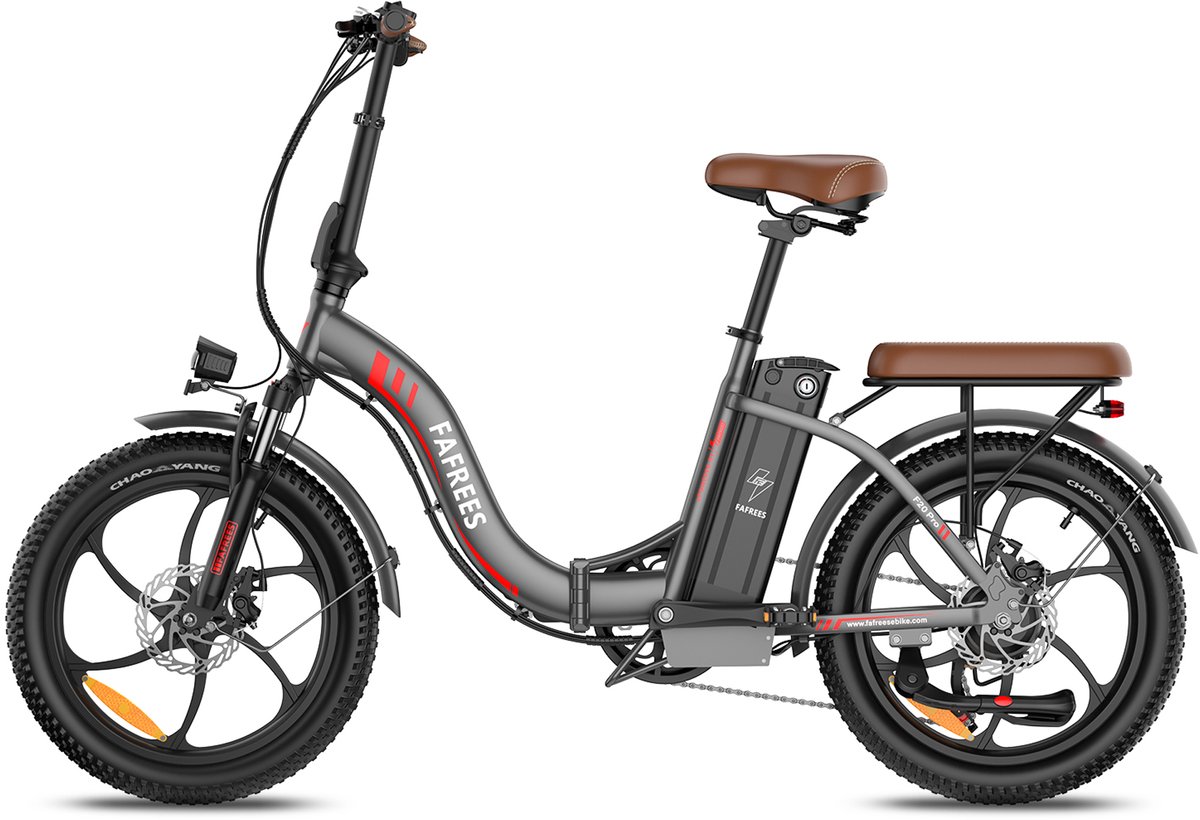 Fafrees F20 Pro Elektrische Fiets - 250W 20 Inch E-bike - 36V 20Ah Accu - Bereik 75-100km - Shimano 7 Versnellingen - Verende Voorvork - Opvouwbaar
