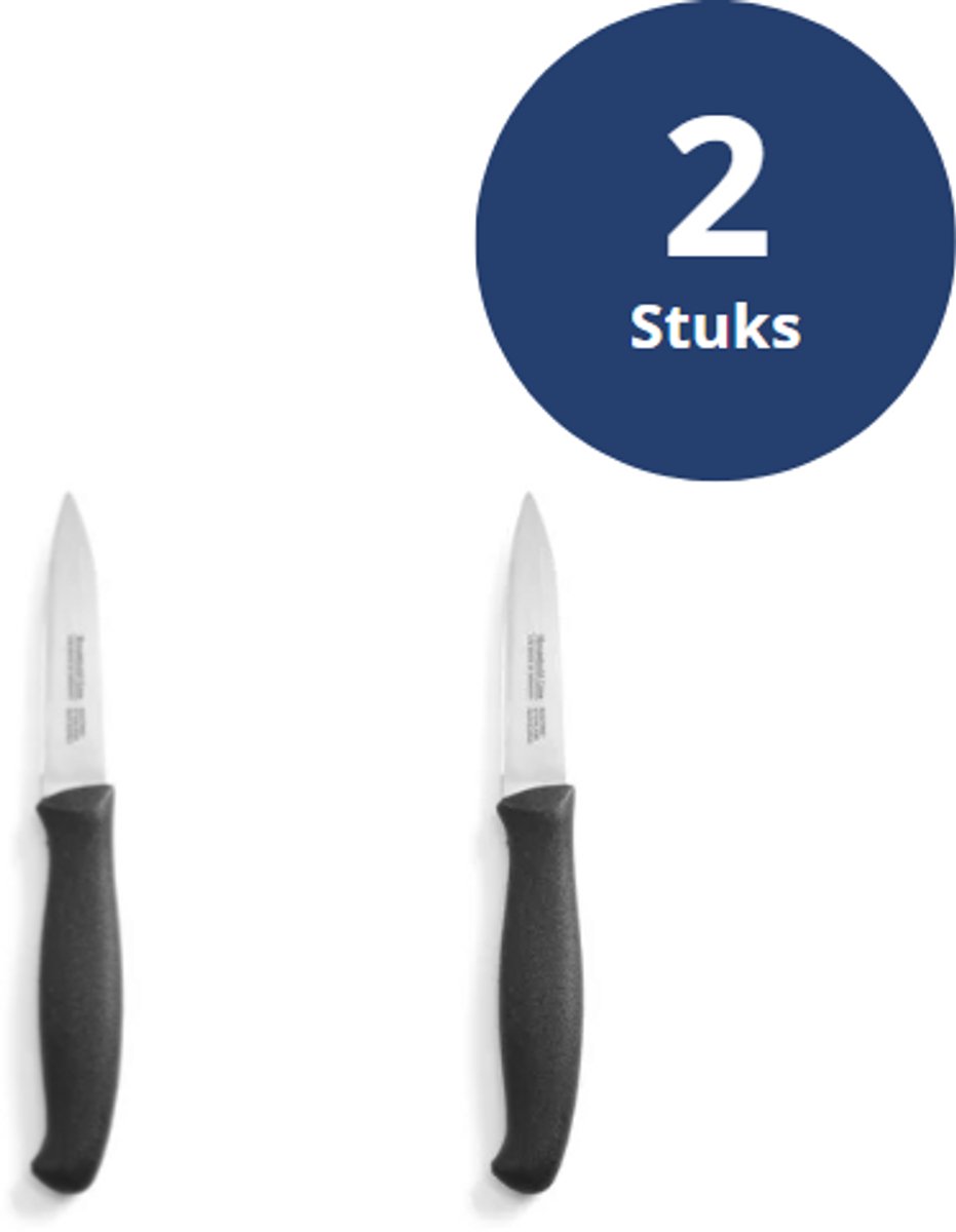 2x Schilmes - HENDI - Spits Model - Zwart - (L)192mm - (Set van 2)
