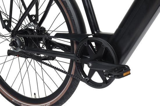 Altec Vybe - Elektrische Stadsfiets - Elektrische Damesfiets - Riembelt - Hydraulische schijfremmen - 28 inch - 50 cm - Zwart van Altec — afbeelding 3