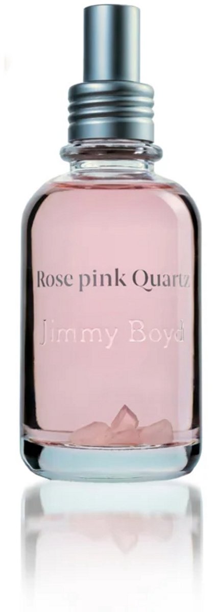 Jimmy Boyd Rose Pink Quartz Parfum 100 ml - vegan, dierproefvrij, voor alle huidtypen, met essentiële oliën, zonder synthetische kleurstoffen