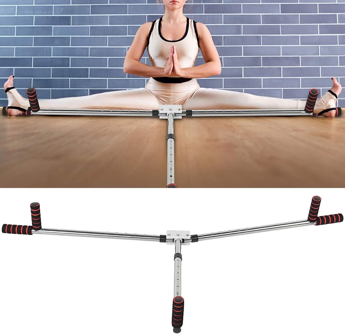 Leg Stretcher Machine voor Gymnastiek en Yoga - Verstelbare Lengte voor Optimale Rektraining en Flexibiliteit