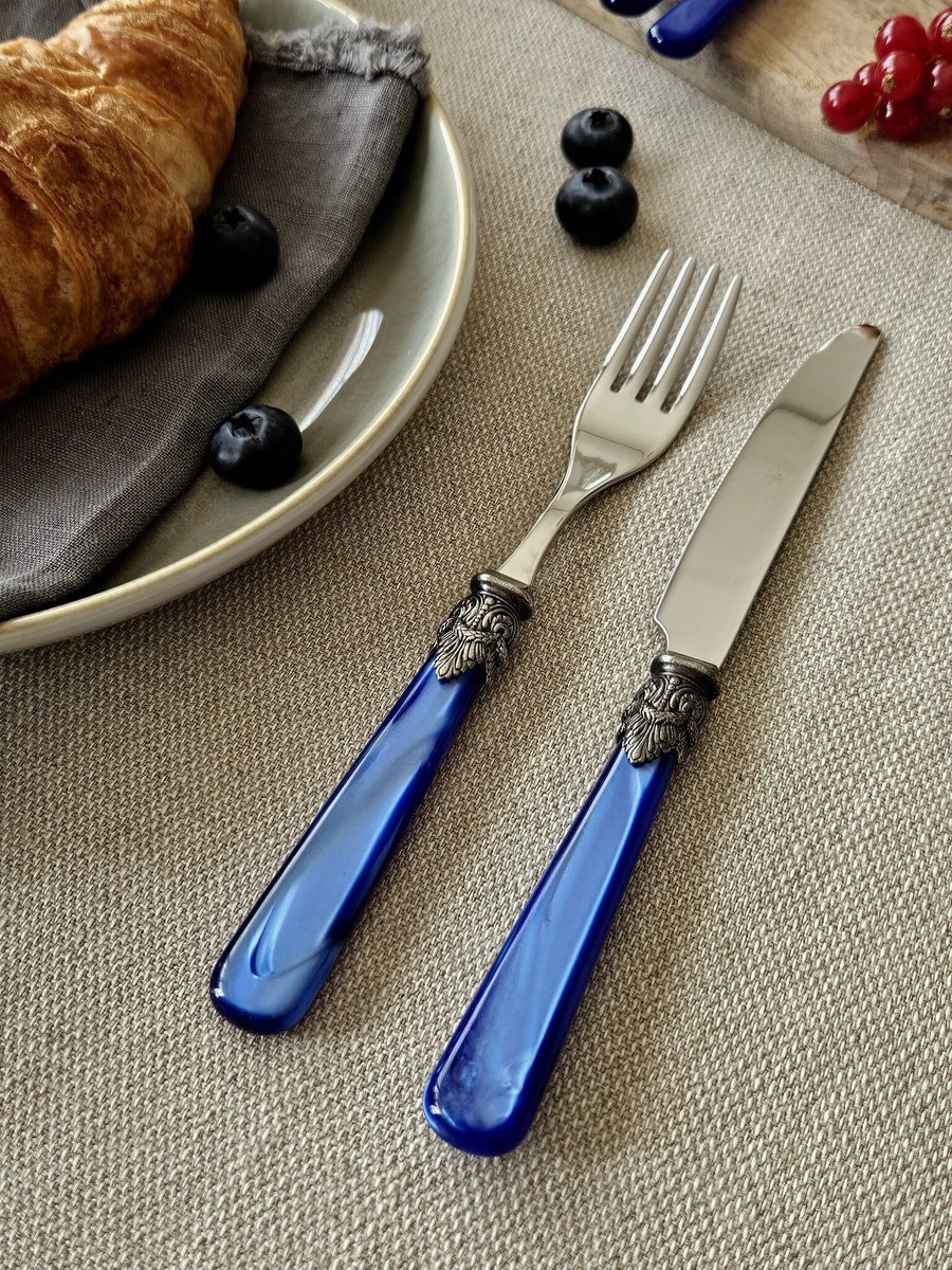 ONTBIJTMES NAPOLEON  BLAUW