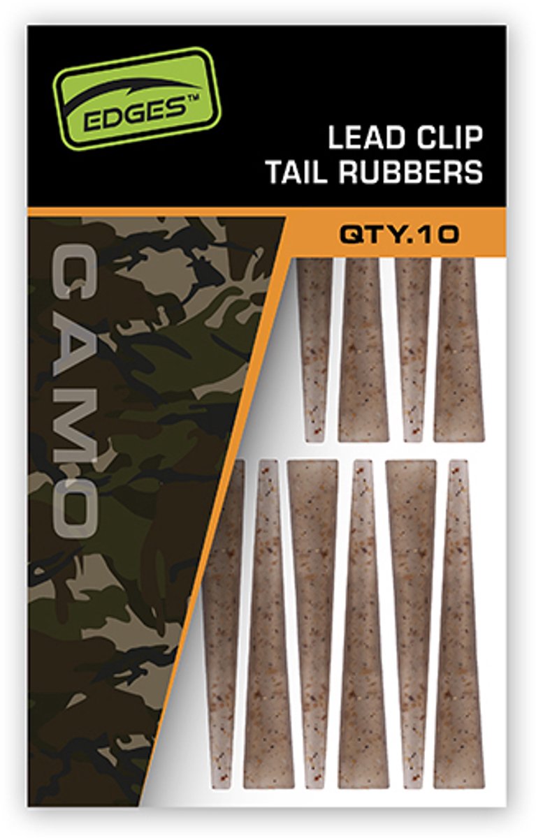 Lead Clip Tail Rubbers Fox