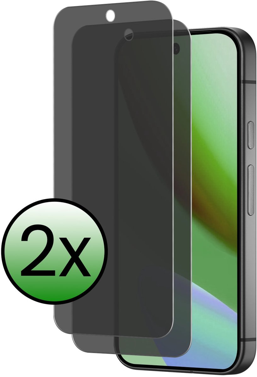 Screenprotector - 2 Stuks Geschikt voor Google Pixel 11 - Privacy Filter - Beschermglas - Gehard Glas - Tempered Glass - Screen Protector
