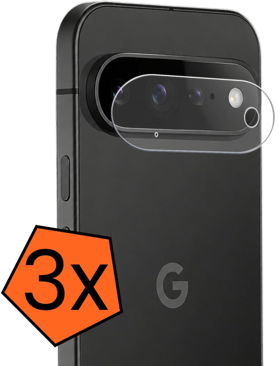 Camera Lens Protector - 3 Stuks - Geschikt voor Google Pixel 11 - Camera Screenprotector - Gehard Glas - Beschermglas - Tempered Glass - Screen Protector