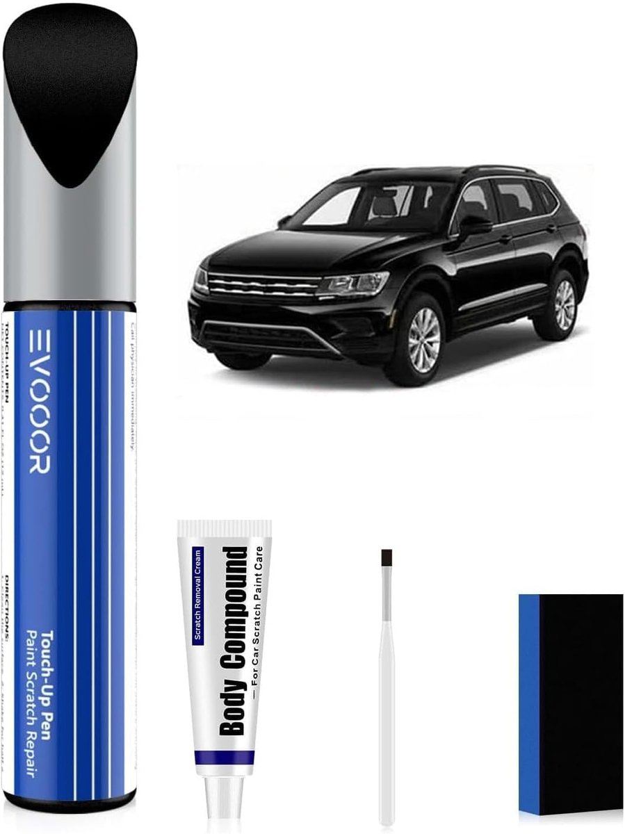 SnelShoppen - Paint Repair Kit met Krassenverwijderaar voor Auto - Eenvoudige Herstelset voor Krassen en Dents - Geschikt voor Volkswagen - Kleurmatch