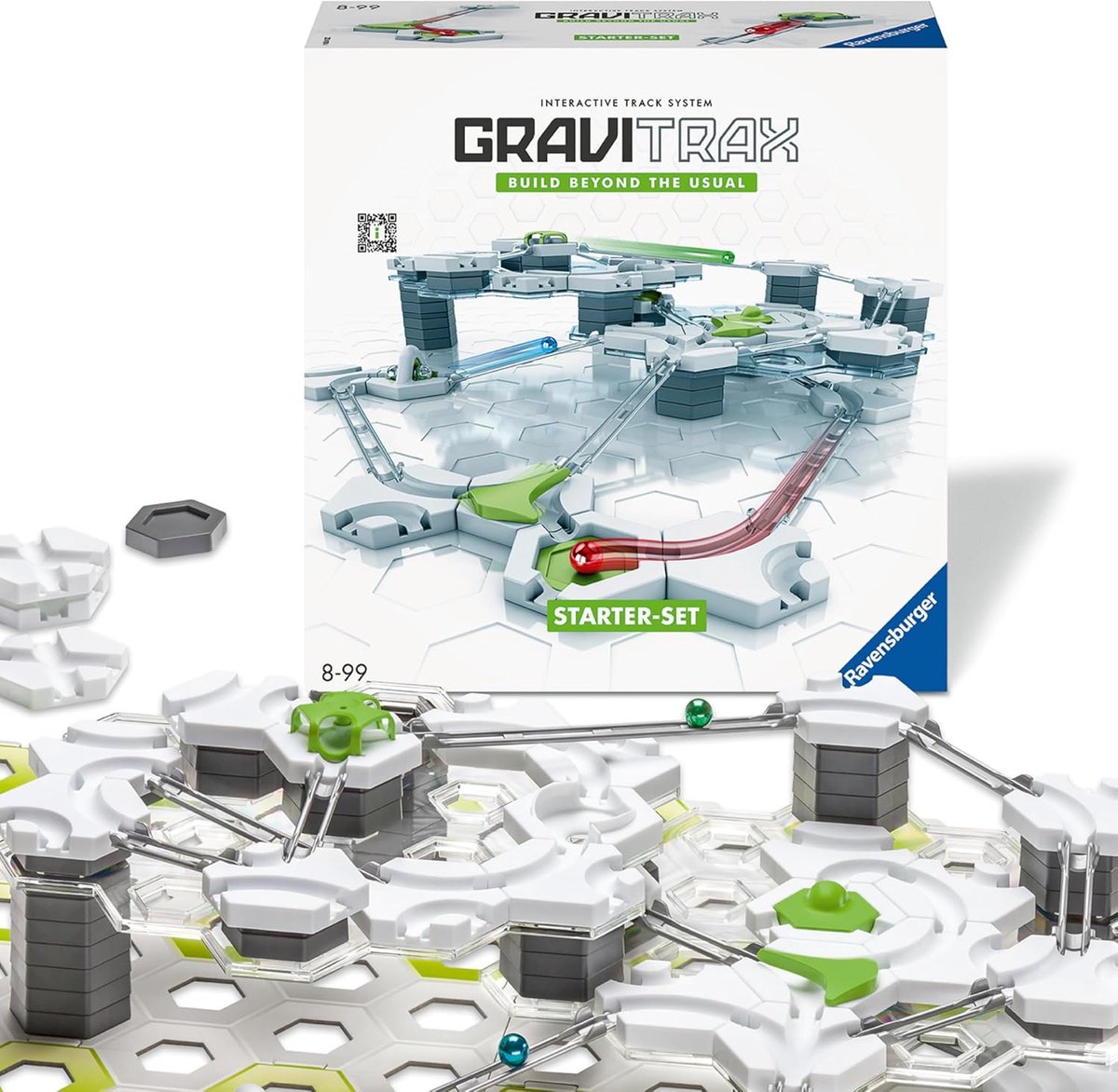 SnelShoppen - GraviTrax Starter Set 22410 - Interactieve Marmerbaan, Constructiespeelgoed voor Kinderen vanaf 8 Jaar, Ideaal Cadeau voor Verjaardagen