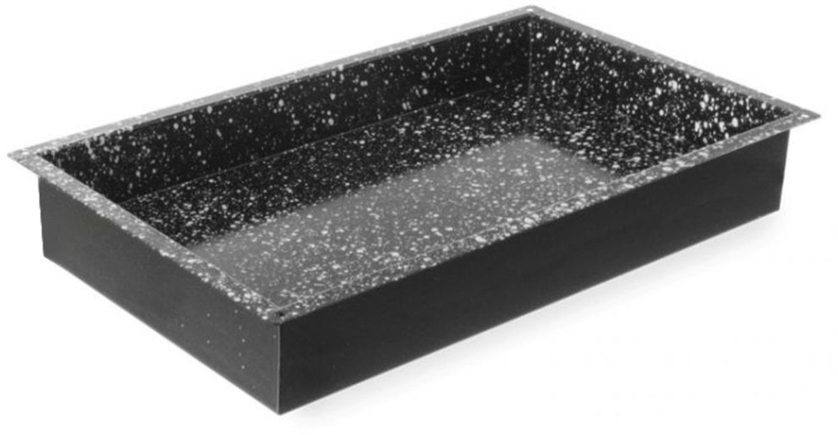 Tray CONVECTOMAT CLASSIC GN 1/1, HENDI, GN 1/1, Zwart, 530x325x(H)80mm, Rechthoekig