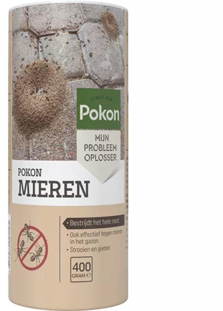 Pokon Tegen Mieren Korrels - 2 x 400 gr - Voordeelverpakking