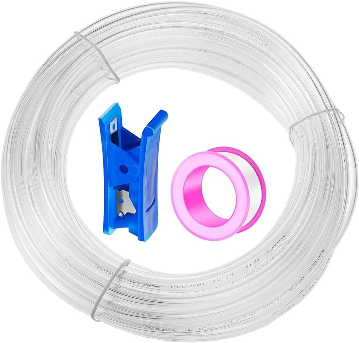 SnelShoppen - Pneumatische Slang, Helder, 4 mm OD, 2.5 mm ID, Polyurethaan PU Luchtslang, 20 m, Geschikt voor Pneumatische Apparaten en Luchtcompresso