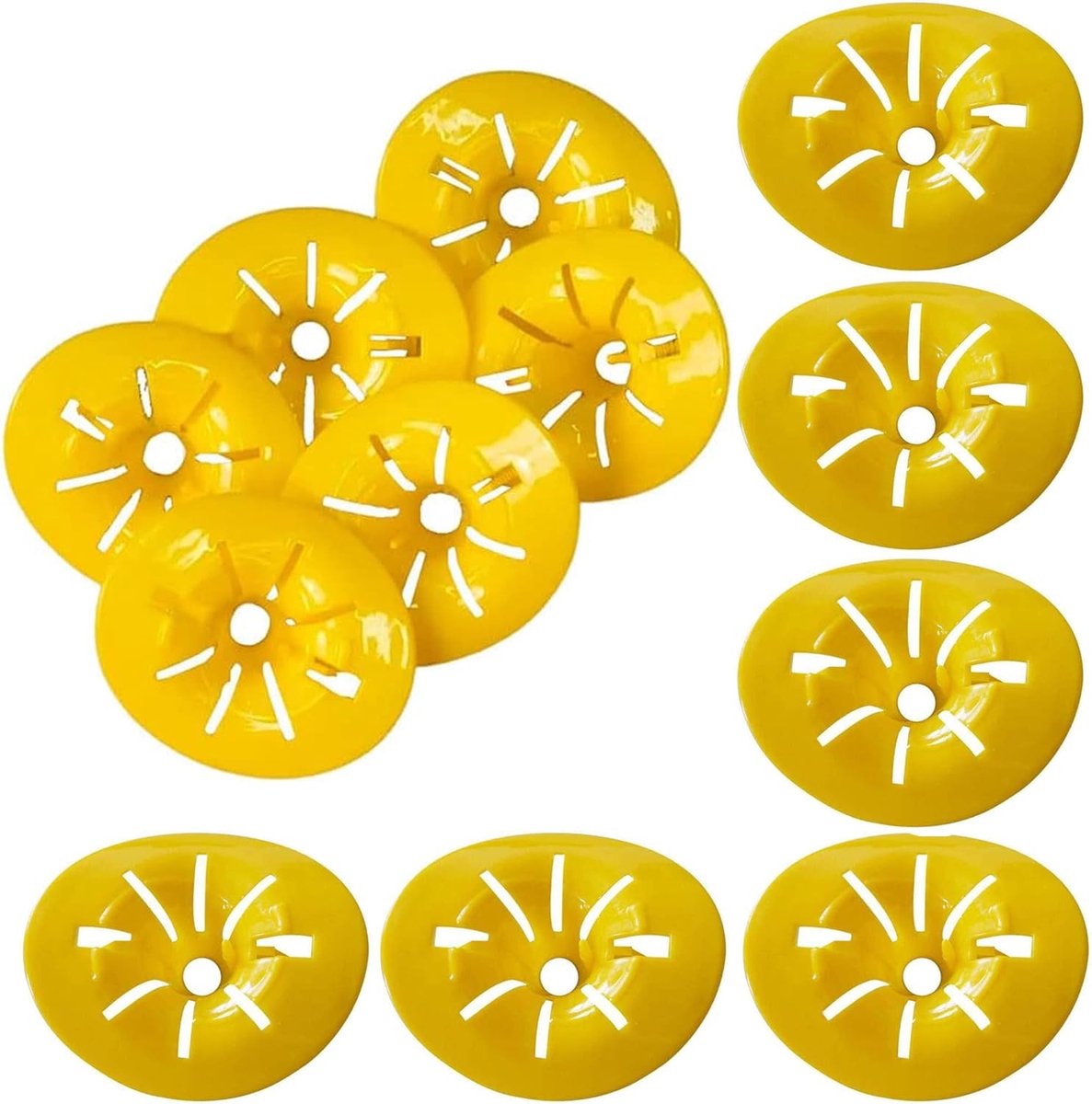 SnelShoppen - 12PCS Wasp Trap Plastic Insect Trap - Duurzame Hornet Vallen, Herbruikbare Insecten Vallen voor Tuin, Camping en Binnengebruik