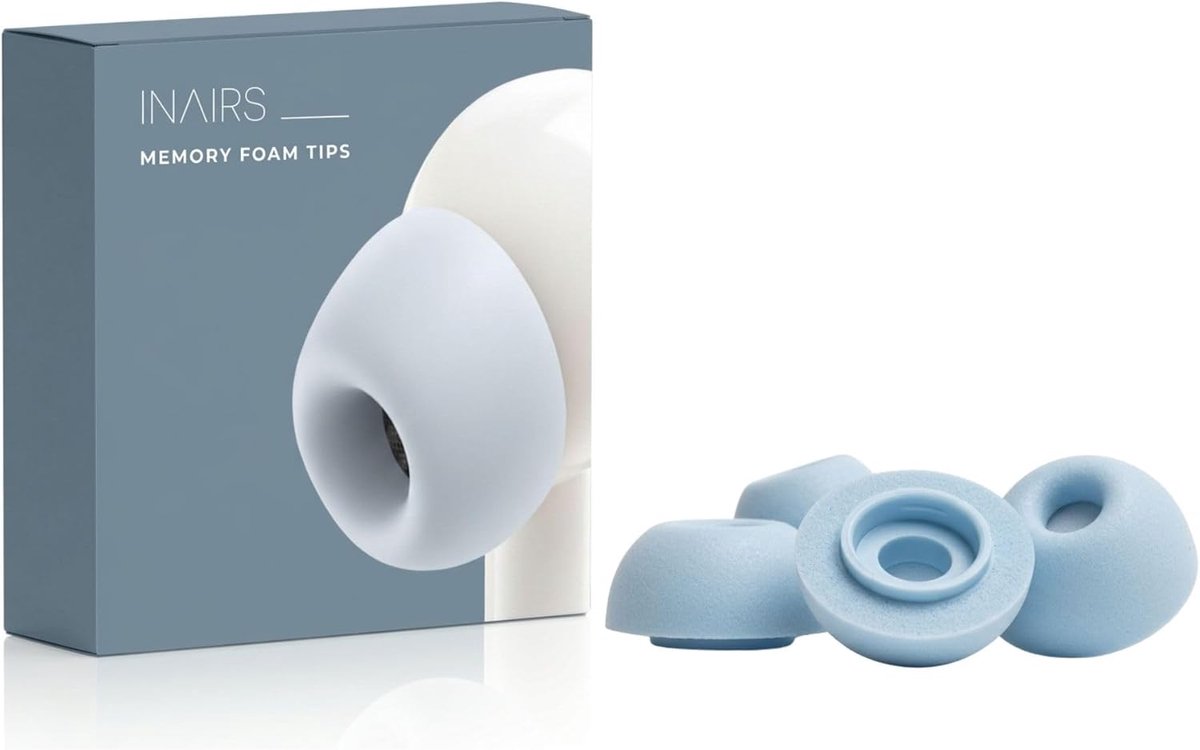 SnelShoppen - AirPods Pro 1st & 2nd Gen Oordopjes Aansluitingen - 3 Paar - Grijs - Verbeterde Geluidskwaliteit - Perfect voor Muziek en Ontspanning