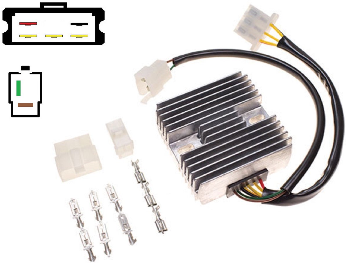 Carmo CARR341 - Kawasaki Z650 - MOSFET spanningsregelaar gelijkrichter